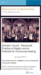 Mobile Screenshot of muharraminmanhattan.com