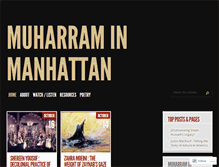 Tablet Screenshot of muharraminmanhattan.com